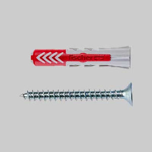 TASSELLO CON VITE 'DUOPOWER' 6S - Ø 6x30 mm - vite 4,5x40 mm - 100 pezzi- FISCHER