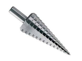 FRESA CONICA GRADUATA HSSG  ø mm.4/20 gambo mm.10x85 9 gradini    KRINO