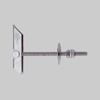 ANCORA A SOFFITTO CON BARRA E DADI A GRAVITA' KD 6 - 25 pezzi- FISCHER