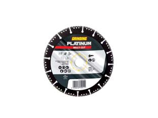 DISCHI DIAMANTATI UNIV. PLATINUM MULTICUT MATER. COSTR. Ø MM.115  ø mm.115x2,5 foro 22,23 corona a settori    GRINDING