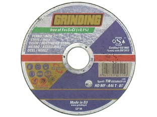 DISCHI DA TAGLIO SOTTILE CENTRO PIANO PER FERRO/INOX Ø MM.230- - ø mm.230x1,9 foro 22,2 da taglio per ferro/inox - 25 pezzi GRINDING