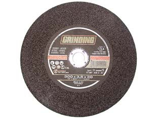 DISCHI DA TAGLIO PER TRONCATRICI CENTRO PIANO PER FERRO- - ø mm.300x3,5 foro 30 per ferro - 5 pezzi GRINDING