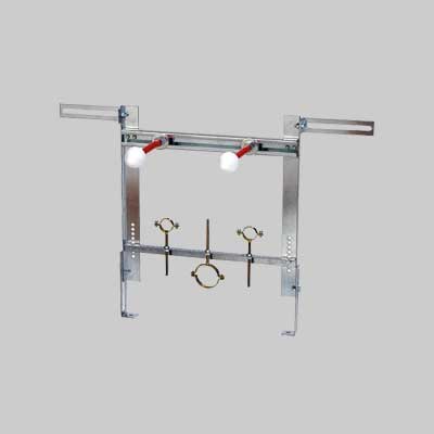 SUPPORTO AD INCASSO PER LAVABI SOSPESI 'STL 2' 380x384 mm - FISCHER