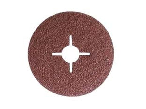 DISCHI ABRASIVI FIBRATI PER FERRO- - ø mm.115 foro 22,23 per ferro grana 36 - 25 pezzi GRINDING