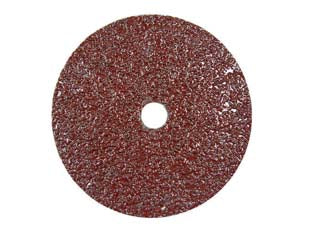 DISCHI ABRASIVI FIBRATI PER FERRO Ø MM.178- - ø mm.178 foro 22 per ferro grana 16 - 50 pezzi IMPERIAL