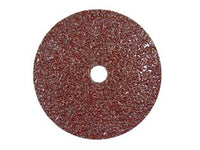 DISCHI ABRASIVI FIBRATI PER FERRO Ø MM.178- - ø mm.178 foro 22 per ferro grana 36 - 50 pezzi IMPERIAL