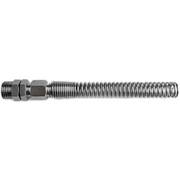 RACCORDO SPIRALATO GIREVOLE PER COMPRESSORI Ø 8x10 mm - Fil. 1/4 - 10 pezzi- SPIRALFLEX