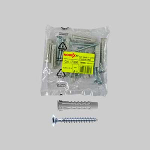 TASSELLO NCV IN BUSTA Ø 10x50 + vite 6,0x60 - conf. 10 pezzi - TECFI