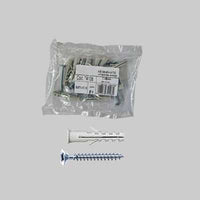 TASSELLO CON VITE E BORDO 'AVB-TC' IN BUSTA Ø 8x40, vite 5x45 - conf. 10 pezzi - TECFI