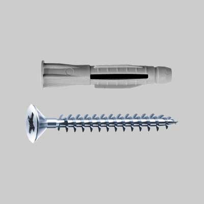 TASSELLO CON VITE TOP-V-CB Ø 10x60 - vite 6x70 - 40 pezzi- TECFI