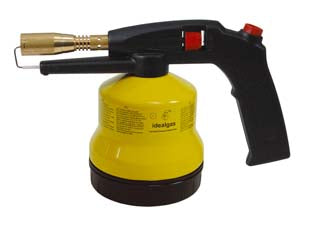 SALDATORE A GAS IN METALLO ACCENSIONE PIEZO ELETTRICA    IDEALGAS