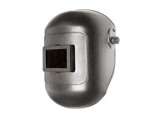 MASCHERE DI PROTEZIONE A CASCO PER SALDATRICI  mm.200x340x175, peso gr.420