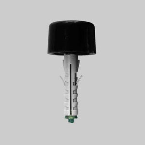 TASSELLO CON FERMAPORTA 'FPP' nero 28x18 - 100 pezzi- TECFI