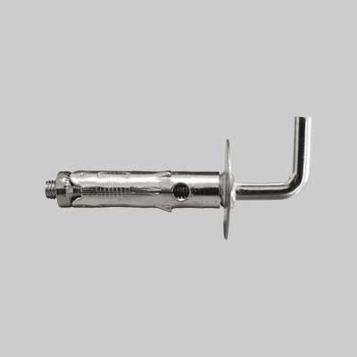 TASSELLO IN ACCIAIO GANCIO MEDIO 'FUA-GM' M5 - 9x40 mm - 100 pezzi- TECFI