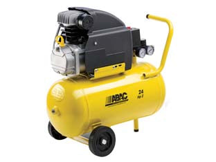 COMPRESSORE COASSIALE LUBRIFICATO A OLIO LT.24    ABAC