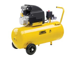 COMPRESSORE COASSIALE LUBRIFICATO A OLIO LT.50    ABAC