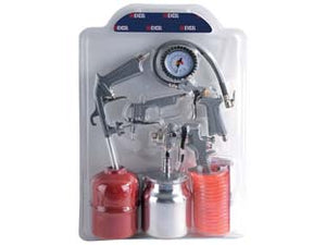 KIT ARIA COMPRESSA 5 PEZZI CON ATTACCHI A BAIONETTA - 1 blister EXCEL