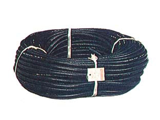 TUBO PER COMPRESSORI IN PVC NERO RINFORZATO- - ø mm.6X14 - pressione esercizio 20 atm - 100 mt FITT