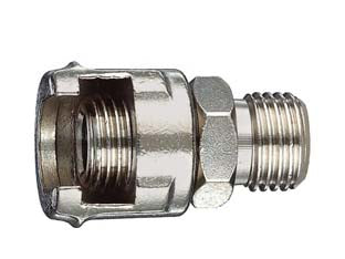 RACCORDO MASCHIO CON DADO FRESATO- - attacco 3/8M art.11/B - 10 pezzi ANI