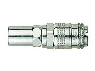 RUBINETTO RAPIDO UNIVERSALE A SFERE CON PORTAGOMMA- - per tubo ø mm.6x14 art.16/AM - 5 pezzi ANI