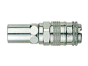 RUBINETTO RAPIDO UNIVERSALE A SFERE CON PORTAGOMMA- - per tubo ø mm.8x17 art.16/BM - 5 pezzi ANI