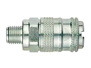 RUBINETTO RAPIDO UNIVERSALE A SFERE FILETTATO MASCHIO- - attacco cilindrico 3/8M art.17/BM - 5 pezzi ANI