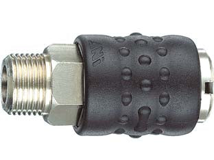 RUBINETTO RAPIDO UNIVERSALE FILETTATO MASCHIO- - attacco 1/4M art.17/A - 5 pezzi ANI