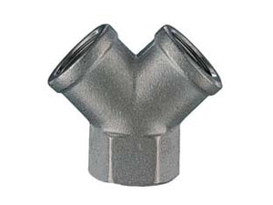 DEVIAZIONE Y FEMMINA- - attacco tutto 1/4F art.32/D - 10 pezzi ANI