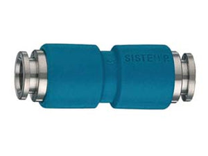 RACCORDO CON INNESTI AUTOMATICI DRITTO INTERMEDIO- - ø mm.8 art.50/B3 - 10 pezzi ANI