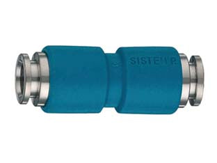 RACCORDO CON INNESTI AUTOMATICI DRITTO INTERMEDIO- - ø mm.8 art.50/B3 - 10 pezzi ANI