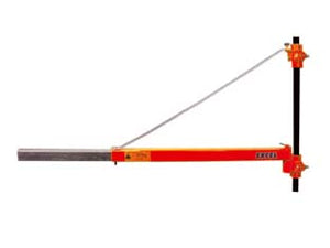 SUPPORTO A BANDIERA PER PARANCO ELETTRICO ESTENSIBILE  portate max: Kg.600/cm.75  Kg.300/cm.110    EXCEL