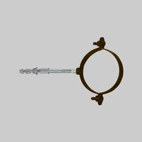 COLLARE PER PLUVIALE TONDO PREVERNICIATO Ø 60 mm - 2 pezzi