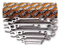 CHIAVI COMBINATE CROMATE ART.42N/S  ART.42/S17 in serie pz.17 da 6 a 22    BETA