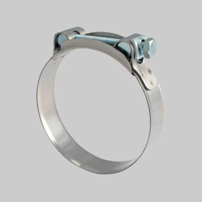 COLLARE STRINGITUBO A BULLONE Ø 26-28 mm - 10 pezzi