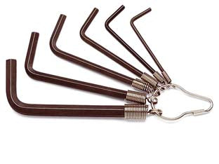 CHIAVI MASCHIO ESAGONALI PIEGATE BRUNITE ART.96N/ST6 - 3 pezzi BETA