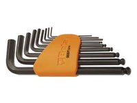 CHIAVI MASCHIO ESAGONALI PIEGATE CON ESTREMITA? SFERICA ART.96BP/SP9    BETA