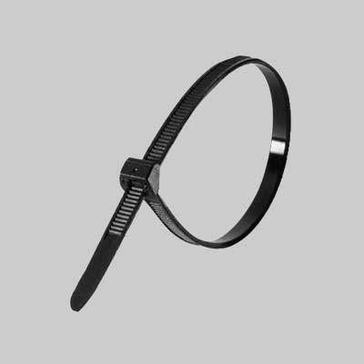 FASCETTA DI CABLAGGIO mm 3,6x360 - nera - 100 pezzi- IDEAL STAR