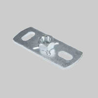 PIASTRA PER COLLARI A SBALZO SU PARETI M10 - 10 pezzi