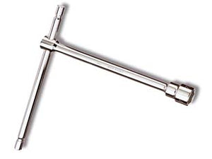 CHIAVE T SEMPLICI ESAGONALI CROMATE ART.950- - mm.12 - 1 pezzi BETA
