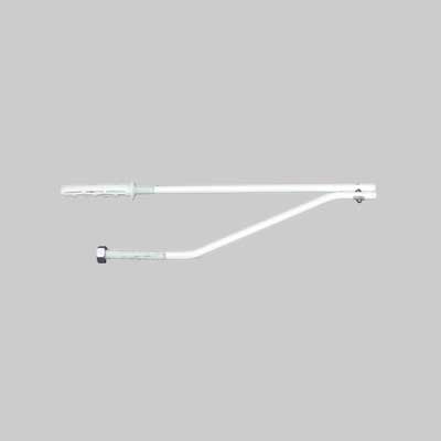 MENSOLE REGOLABILI PER LAVABI A CANALE 465 mm - confezione 2 pezzi