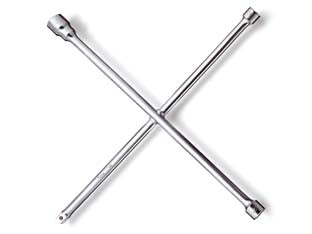 CHIAVI A CROCE PER RUOTE CROMATE ART.979  per dadi mm.171922 e quadro 1/2    BETA