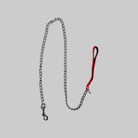 GUINZAGLIO PER CANI CON CATENA IDEAL STAR 25 mm x 120 cm - IDEAL STAR