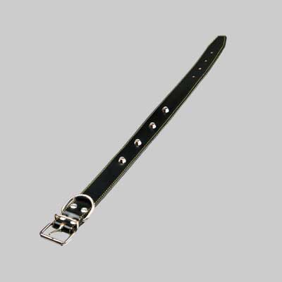 COLLARE PER CANI FODERATO CON BORCHIE 35x610 mm