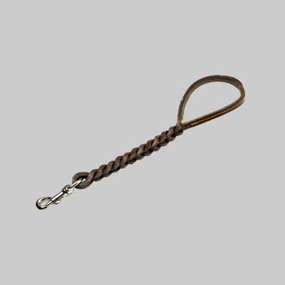 GUINZAGLIO PER CANI DOPPIA TRECCIA 450 mm