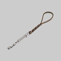 GUINZAGLIO PER CANI DOPPIA TRECCIA CON MOLLA 500 mm