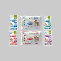 SALVIETTE UMIDIFICATE PER CANI E GATTI 30x15 cm Clorexidina - Conf. 100 pezzi - FRONTLINE