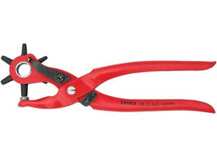 PINZA FUSTELLATRICE A 6 FUSTELLE  mm.220    KNIPEX