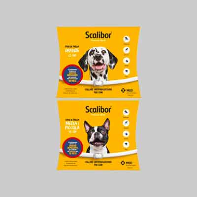 COLLARE ANTIPARASSITARIO 'SCALIBOR' 65 cm - Per cani