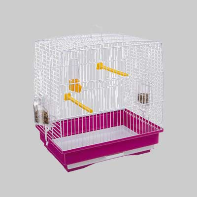 GABBIA QUADRA PER VOLATILI 35,5x24,7x37h - FERPLAST