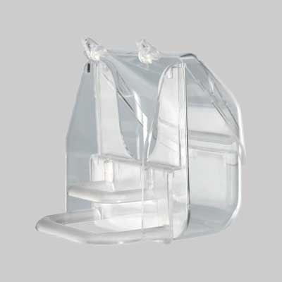 MANGIATOIA PER GABBIE PER VOLATILI 9x9x9 cm - FERPLAST